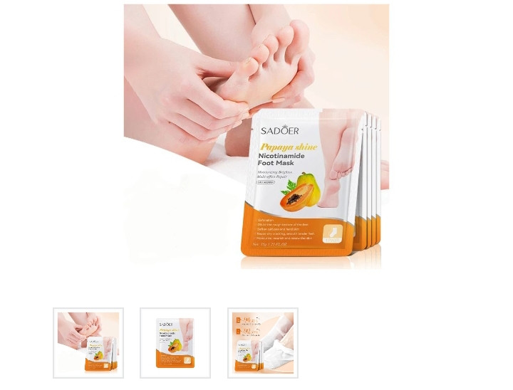 ماسک جورابی پا