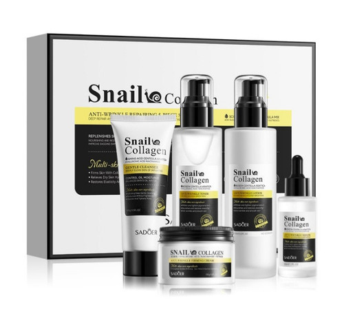 پک مراقبتی پوستی حلزون و کلاژن جوانسازی و آبرسان و ضد لکاصلی اورجینال 💯