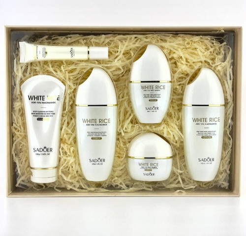 پک مراقبتی پوست عصاره برنج سفید اصلی