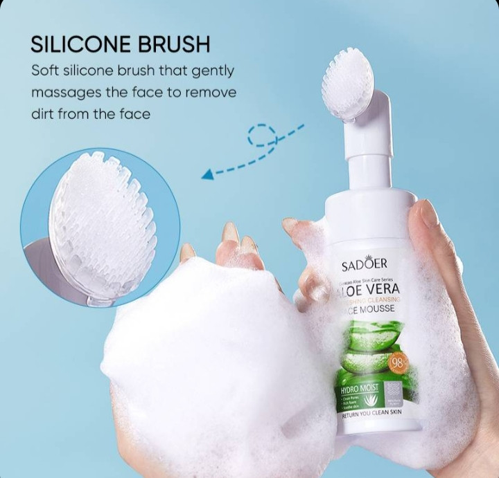 فوم شستشوی صورت براش دار الوورا سادور حجم 120 میل