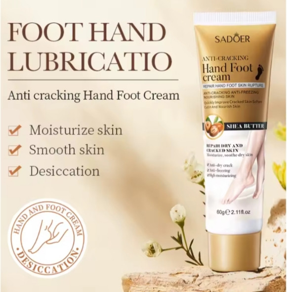 کرم ترک دست و پا نرم کننده حاوی عصاره شی باتر 👌
