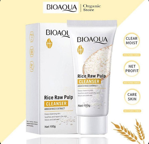 روشن کننده ضدلک مرطوب کننده پوست پاک کننده منافذ حاوی عصاره برنج دارای آنتی اکسیدان کنترل چربی پوست حاوی ویتامین E