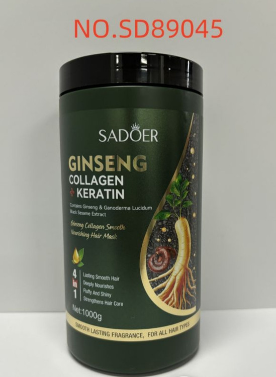 کراتین: بازسازی کوتیکول مو و ترمیم آسیبهای عمیق عصاره جینسینگ: تقویتکننده ریشه و افزایش شادابی مو