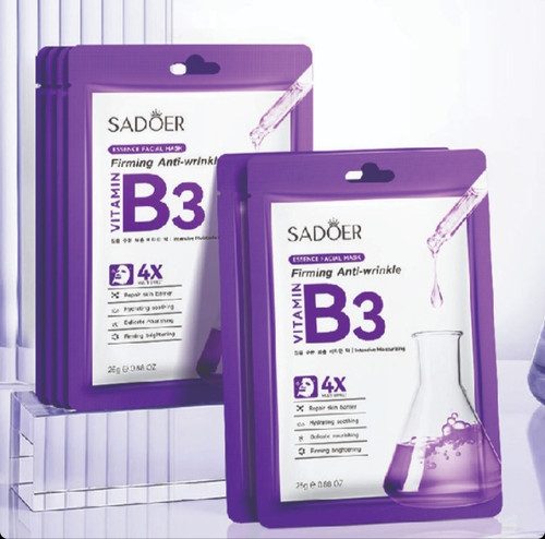 ویتامین B3 (نیاسینامید): سفتکننده، روشنکننده و بازسازیکننده پوست * کلاژن هیدرولیز شده: افزایش خاصیت ارتجاعی و کاهش خطوط ریز