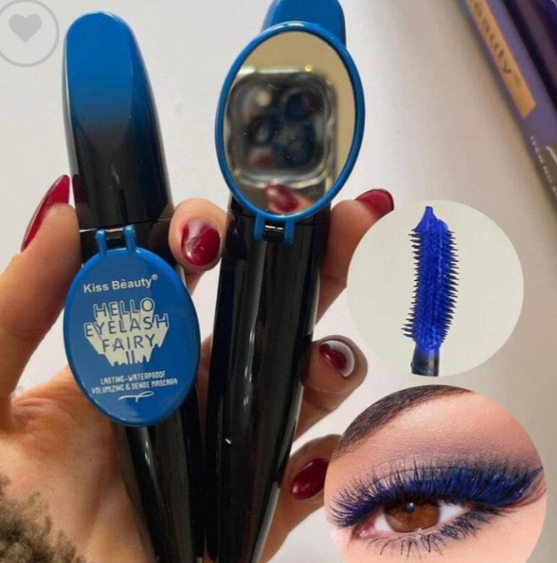 ریمل آبی جذابیت دوبرابر 👌😚😍