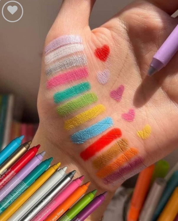 تست شده رنگ ها