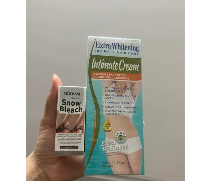 پک درمانی گلوتاتیون و مویام سفید کننده نواحی تیره و حساس اصلی