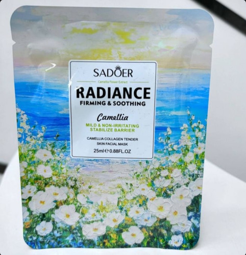 پوستی جوان و شاداب با ماسک کلاژن کاملیا سادور