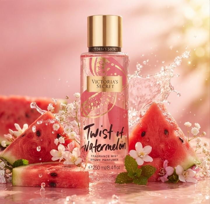 بادی میست بدن ویکتوریا سکرت رایحه هندوانه خنک و تابستانی (Twist of Watermelon)