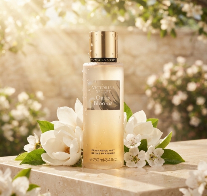 بادی اسپلش ویکتوریا سکرت مدل Oasis Blooms | رایحه شکوفه کاکتوس و خنک ۲۵۰ میل
